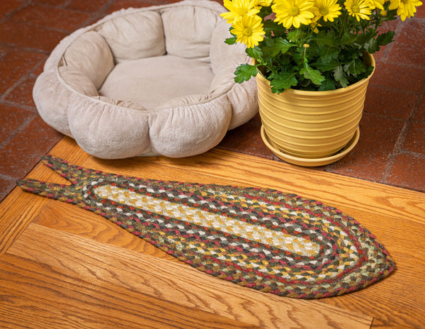 C-300 Honey, Vanilla and Ginger Braided Rug