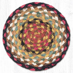 MS-019 Burgundy/Mustard Miniature Trivet