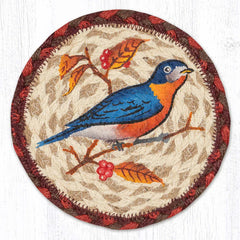 LC-717 Wildlife Bluebird 7" Round