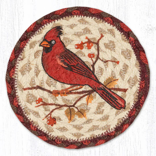 LC-717 Wildlife Cardinal 7" Round