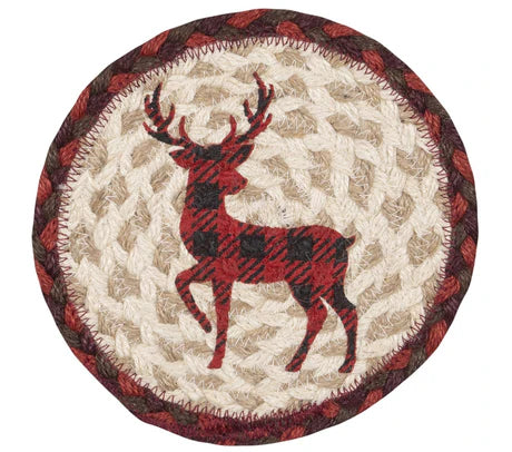 LC-864 Red Plaid Deer 7