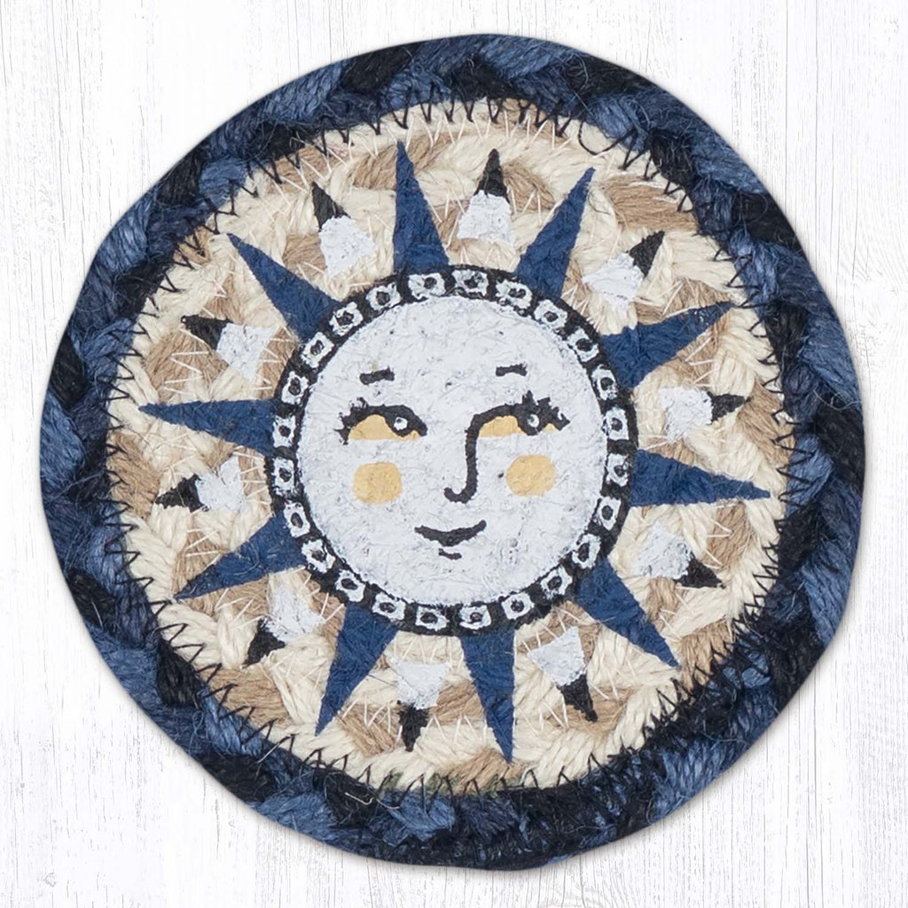 IC-443 Nautical White Sun Individual Coaster