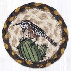 IC-051 Cactus Wren Bird Individual Coaster