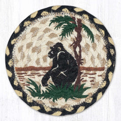 LC-123 Gorilla Silhouette 7" Round