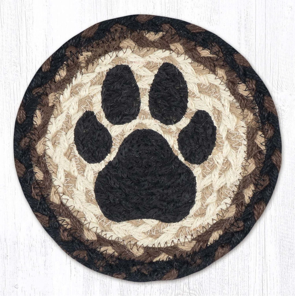 LC-313 Dog Paw 7" Round