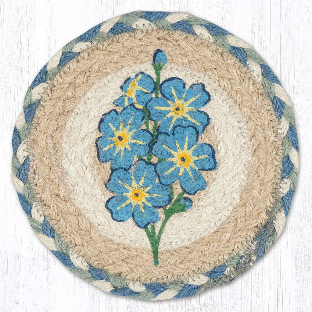 LC-363 Forget Me Not 7" Trivet