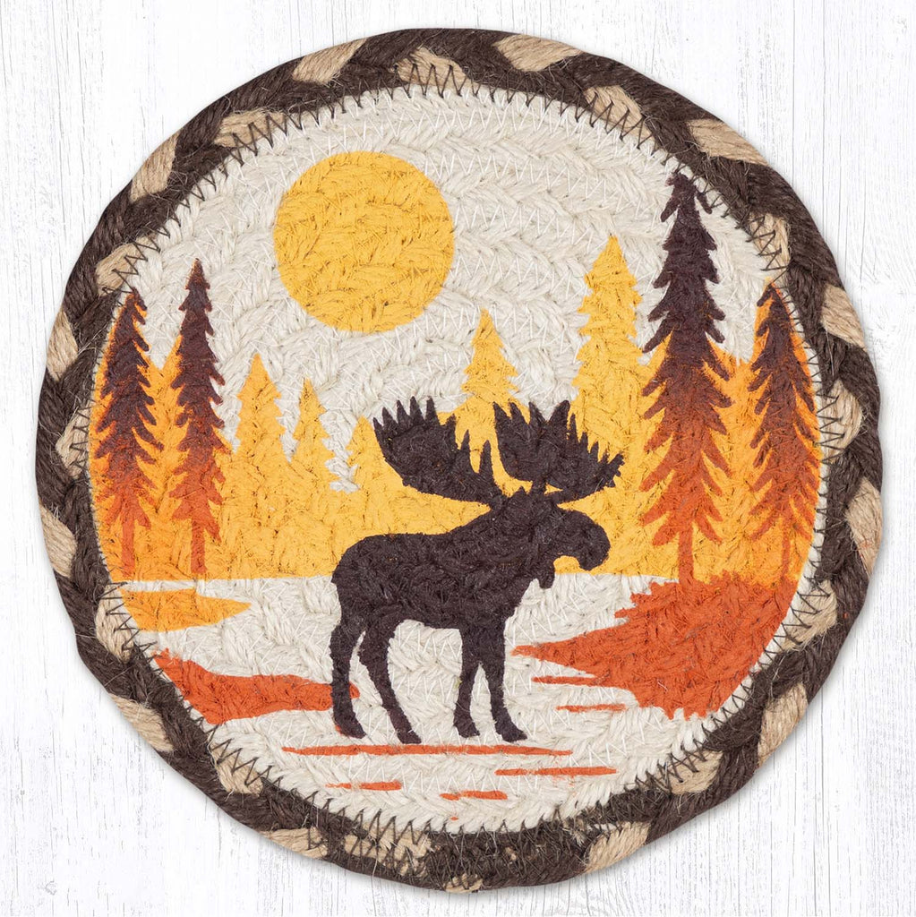 LC-518 Moose Crossing 7" Trivet