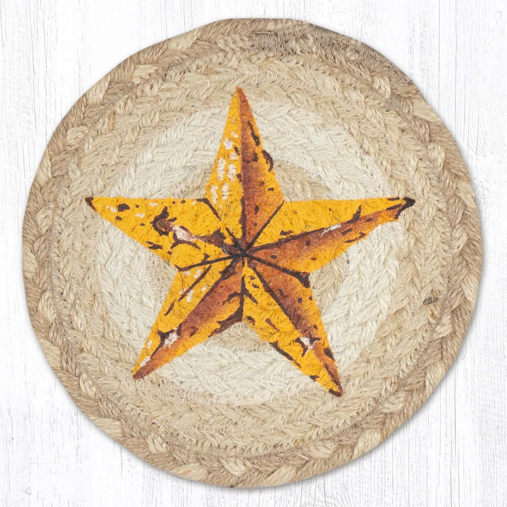 LC-776 Yellow Star 7" Trivet