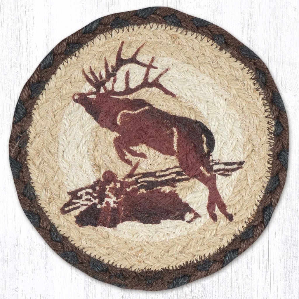 LC-899 Jumping Elk 7" Trivet