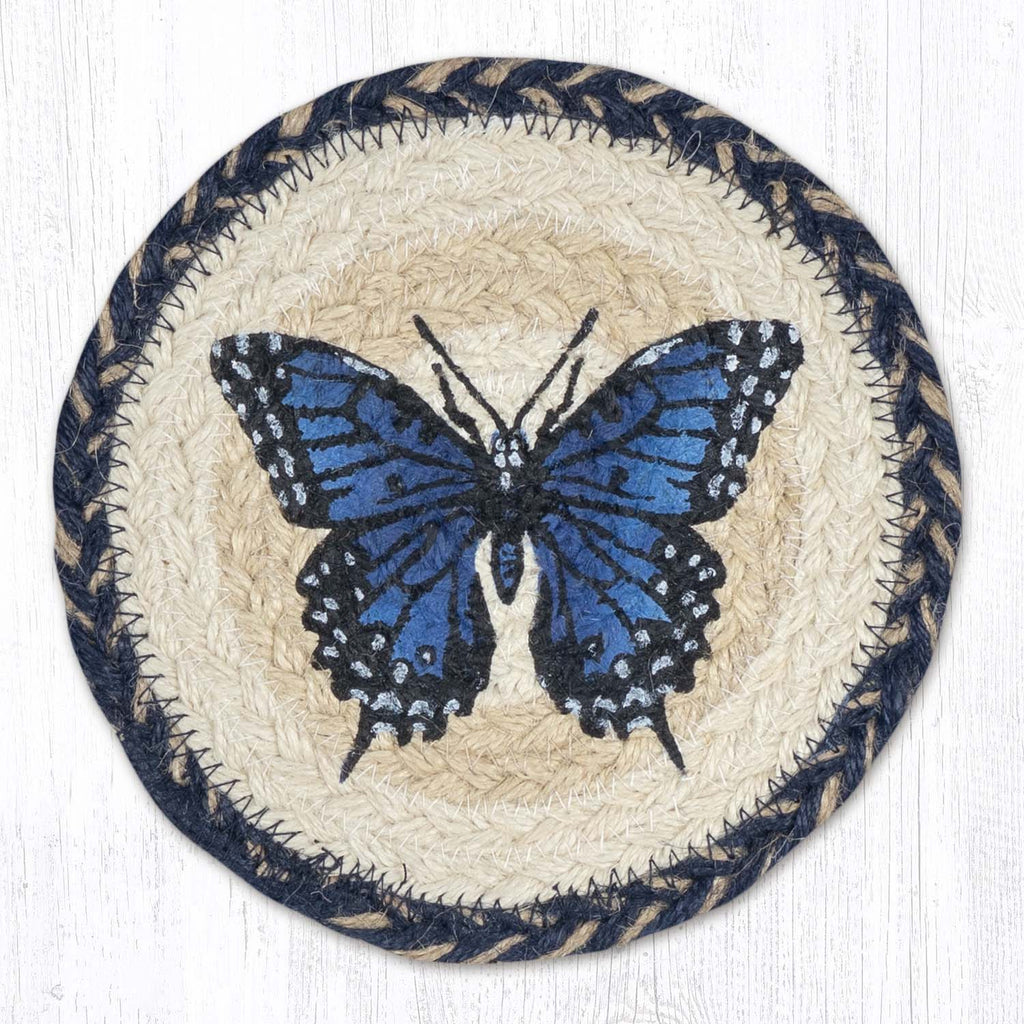 LC-9-921 Blue Swallowtail 7" Trivet