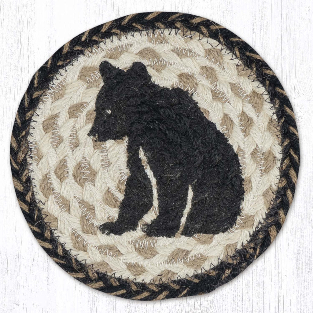 LC-9-93 Bear Cub Silhouette 7" Trivet