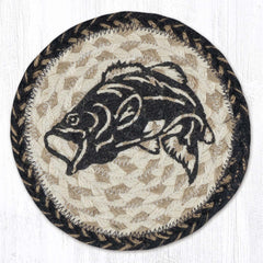 LC-9-93 Big Mouth Bass 7" Trivet