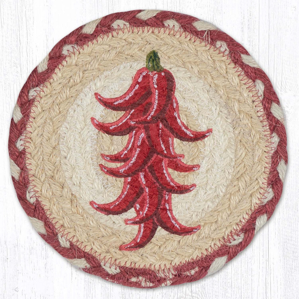 LC-916 Chili Pepper Ristra 7" Trivet