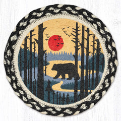 MSPR-430 Bear Scene 10" Trivet