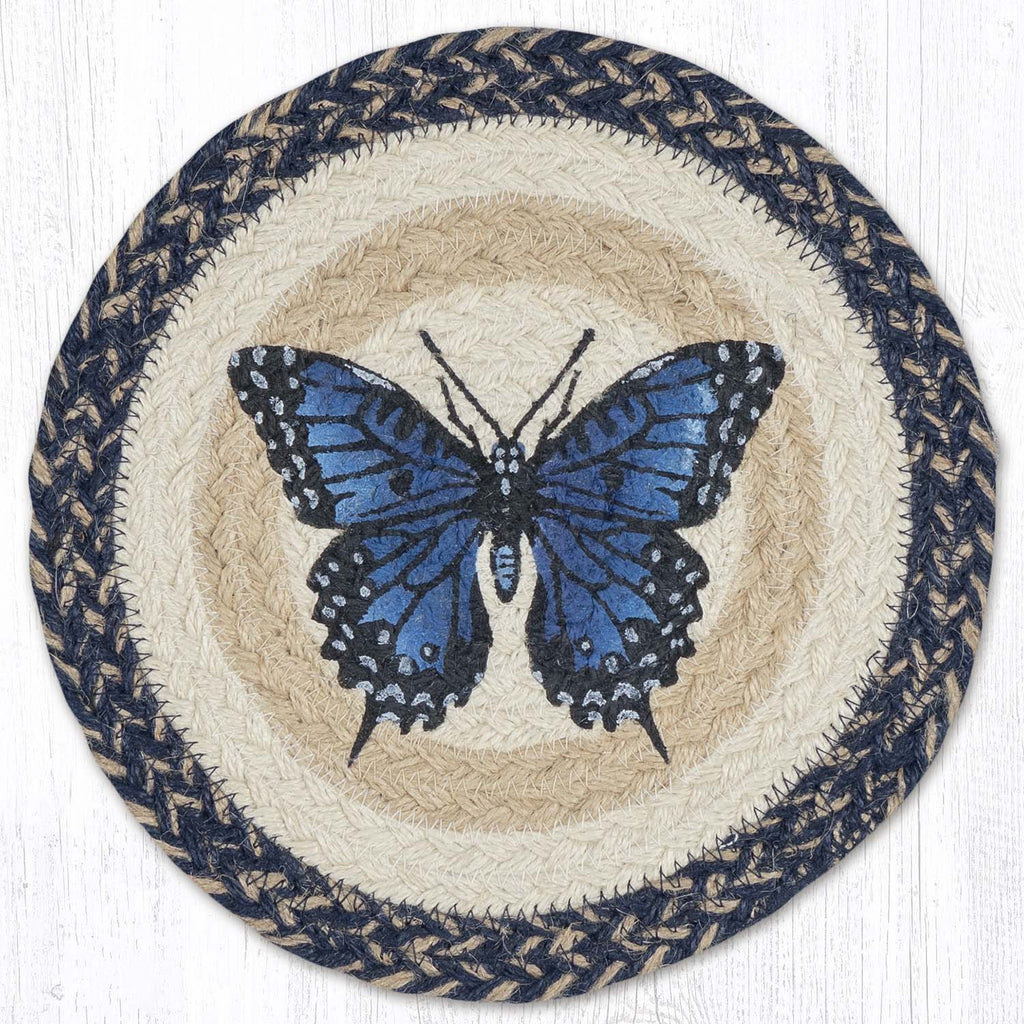 MSPR-9-921 Blue Swallowtial 10" Trivet