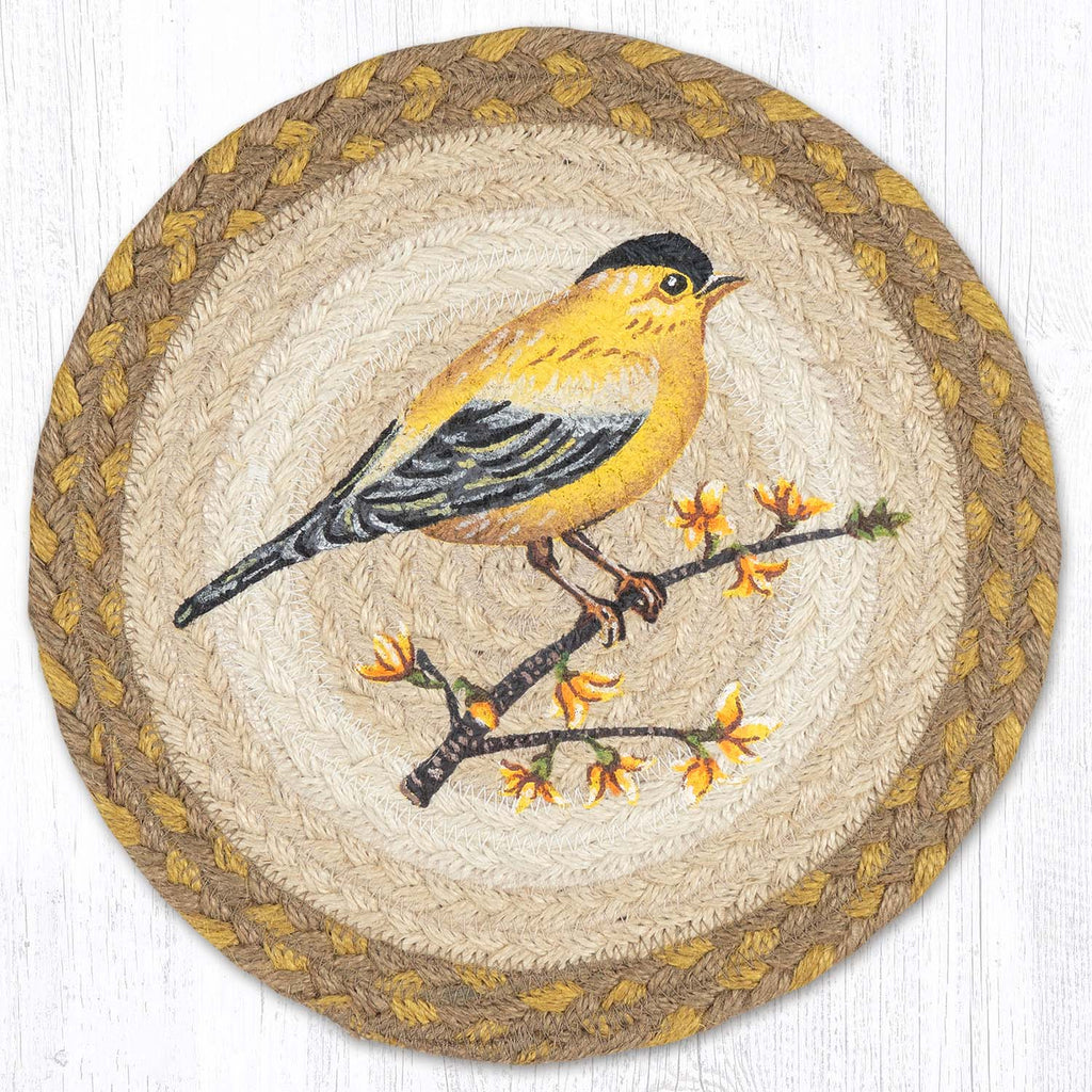 MSPR-925 Gold Finch 10" Trivet