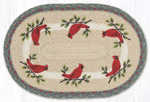 PM-OP-025 Holly Cardinal Placemat 13