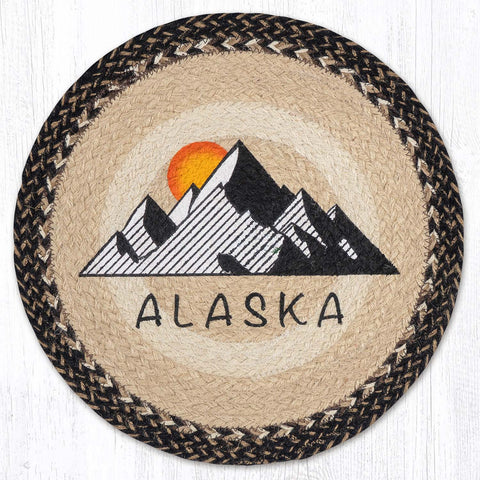 PM-RP-9-093 Alaska Round Placemat