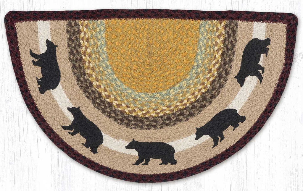 SCP-395 Cabin Bear Slice Rug