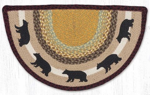 SCP-395 Cabin Bear Slice Rug