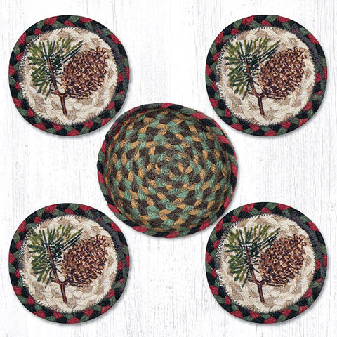 Cornbread Braided Placemats - Pine Hill Collections