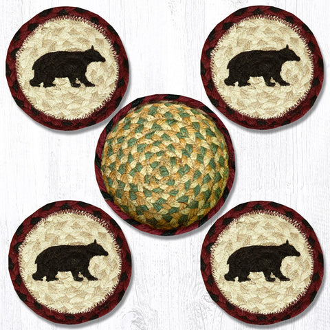 Capitol Importing 65-081BP Bear Paw Oval Patch Rug, 20 x 30 in.